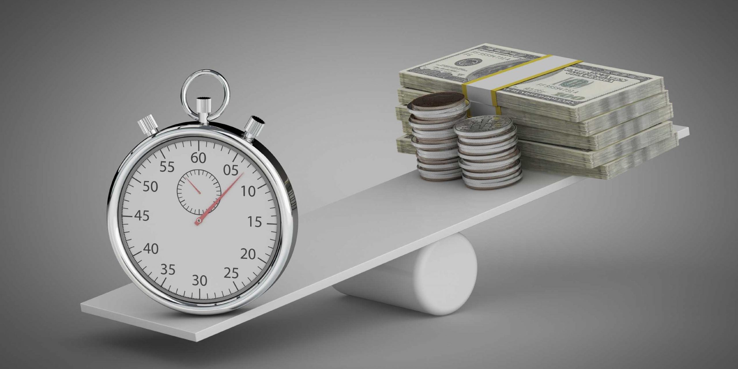 Time vs money Time vs money