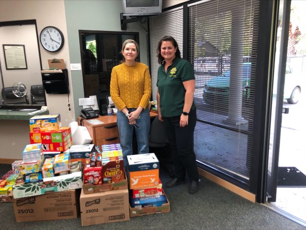 Jenny with Seniors First and Heidi Food Delivery