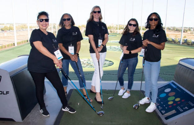 JA_ Par-Tee People Team 2 InterWest Supports Junior Achievement at PlayForeJA Top Golf Event!