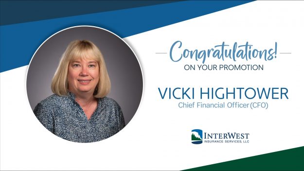 Vicki Hightower named Chief Financial Officer (CFO) of InterWest Insurance Services
